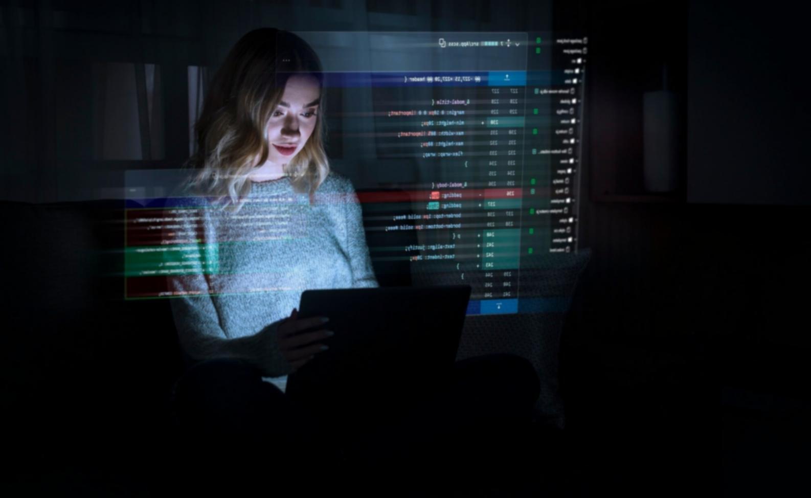 Business intelligence reporting dashboard with performance metrics and analytics charts